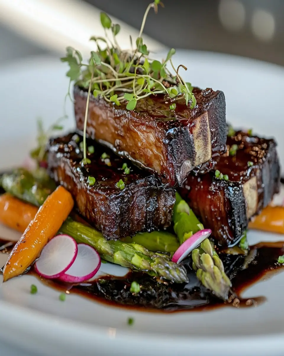 Obsidian Glazed Short Rib: Irresistibly Tender & Boldly Flavored 8