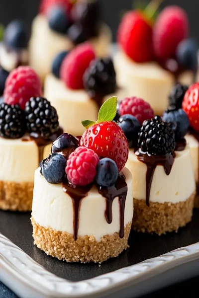 No-Bake Cheesecake Bites First Image First Image