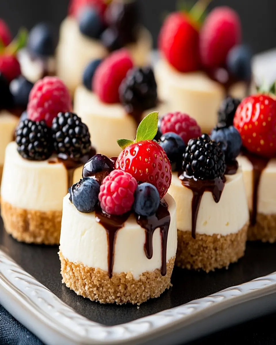 No-Bake Cheesecake Bites First Image First Image