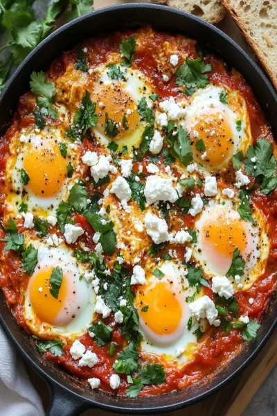Baked Feta Shakshuka: Irresistibly Cozy Weekend Comfort Food 25 Baked Feta Shakshuka First Image First Image