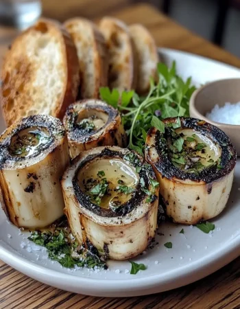 Charcoal Baked Bone Marrow First Image First Image