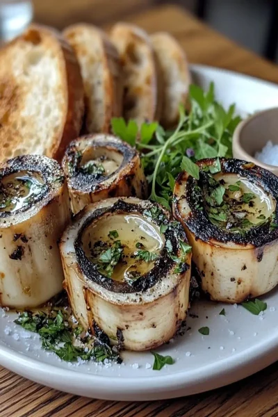 Charcoal Baked Bone Marrow: Indulgent Flavor You’ll Crave 45 Charcoal Baked Bone Marrow First Image First Image