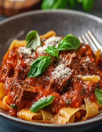 Slow Cooker Beef Ragu First Image First Image