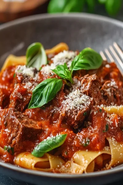 Slow Cooker Beef Ragu: Irresistibly Rich and Easy Delight 17 Slow Cooker Beef Ragu First Image First Image