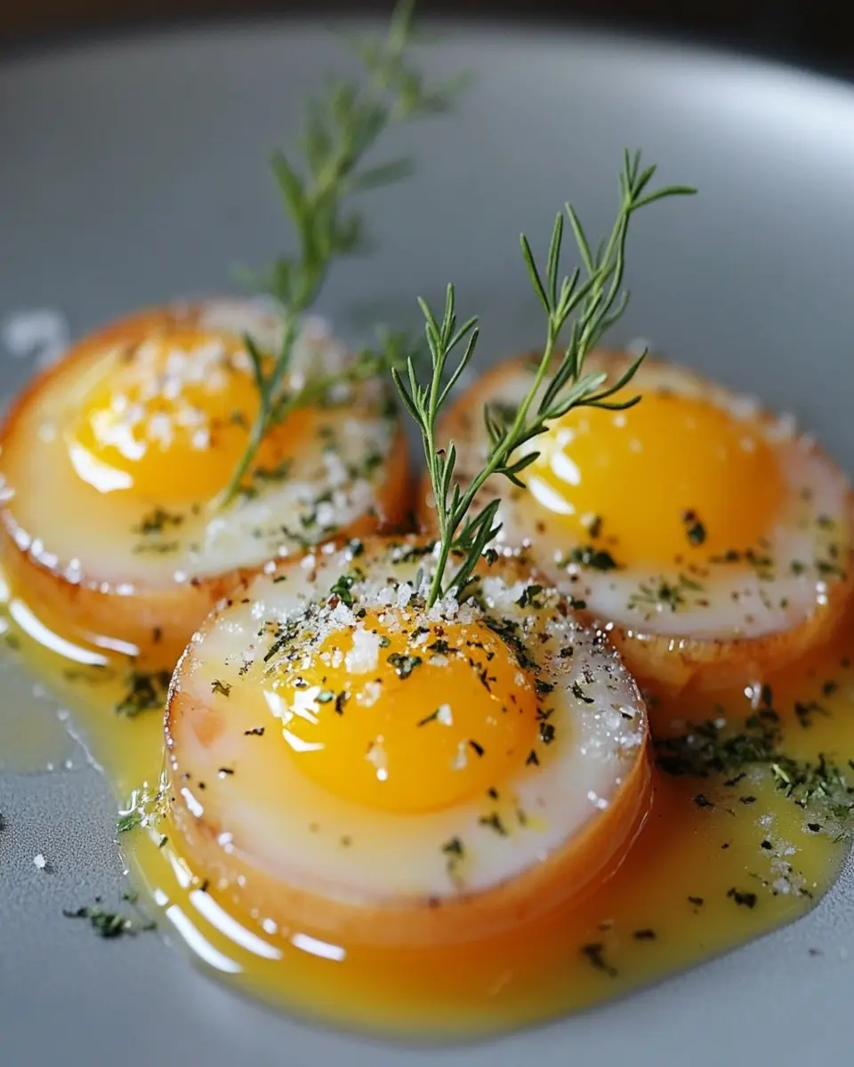 Egg Yolk Confit in Beef Tallow First Image First Image