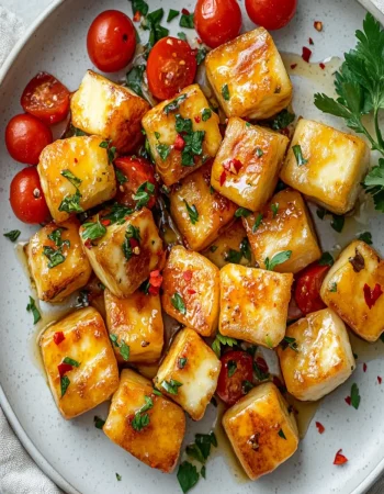 Hot Honey Halloumi First Image First Image