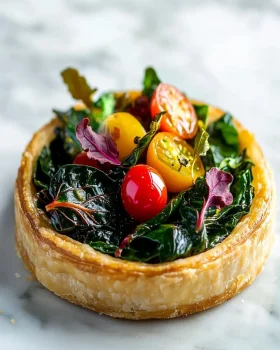 Ember-Wilted Chard Tart First Image First Image