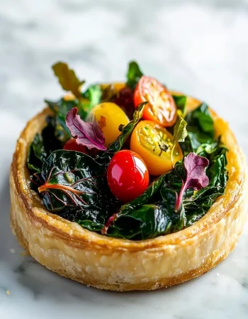 Ember-Wilted Chard Tart First Image First Image