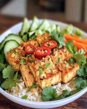 Crispy Tofu Peanut Rice First Image First Image