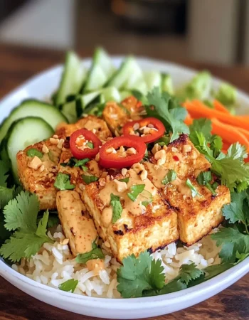 Crispy Tofu Peanut Rice First Image First Image