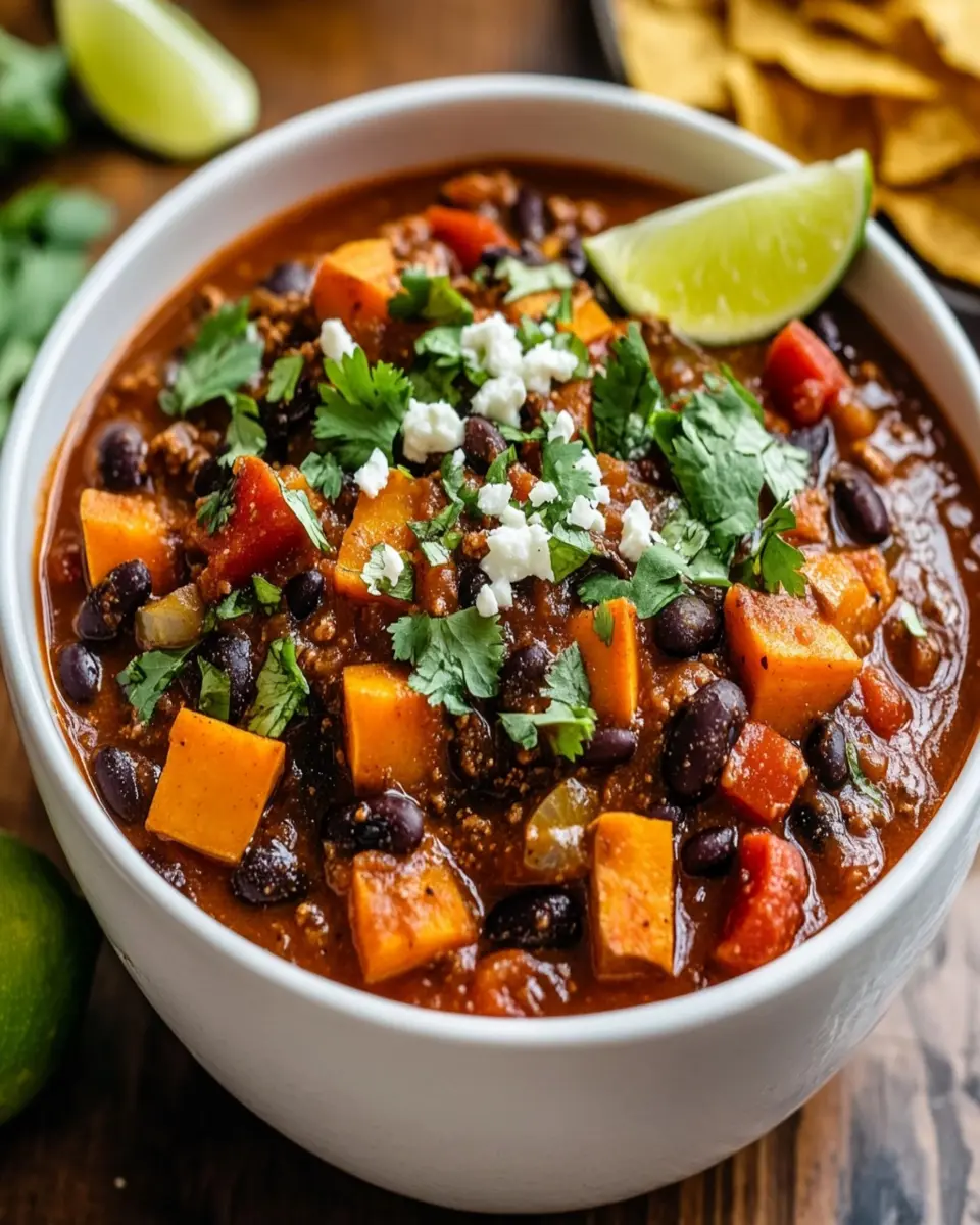 Black Bean Sweet Potato Chili First Image First Image