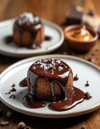 Peanut Butter Lava Cakes First Image First Image