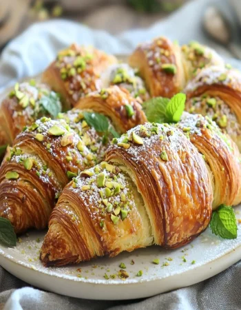 Pistachio Croissant Bake First Image First Image