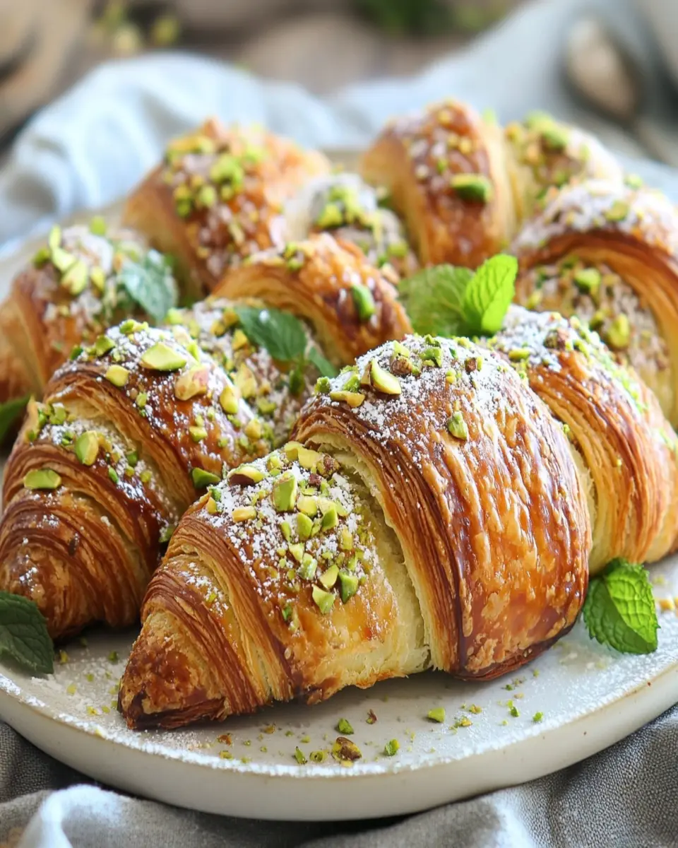 Pistachio Croissant Bake First Image First Image