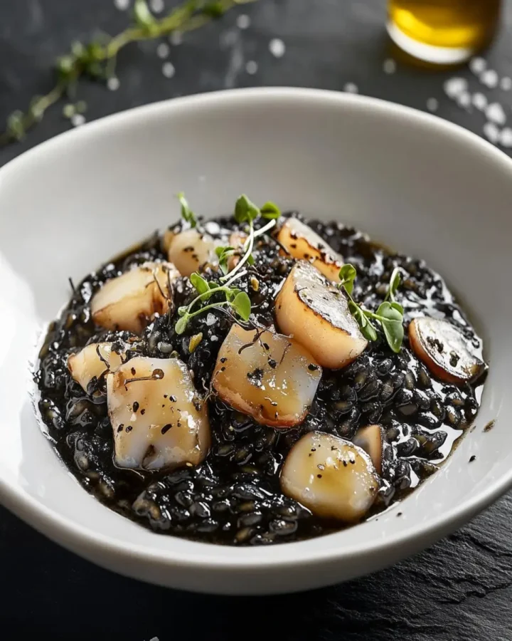 Obsidian Ink Squid Risotto: A Bold and Creamy Delight! 10 image 71