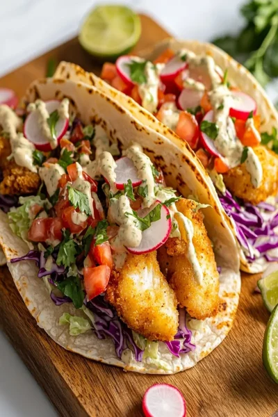 Crispy Fish Tacos First Image First Image