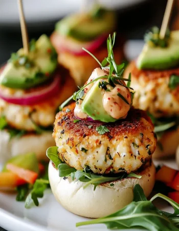 Crab Cake Sliders: Juicy Treats for Effortless Entertaining 13 Crab Cake Sliders First Image First Image