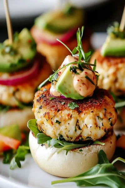 Crab Cake Sliders First Image First Image