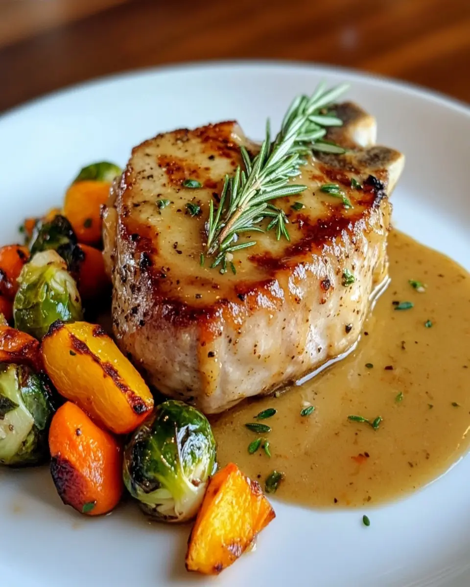 Honey Mustard Pork Chops First Image First Image
