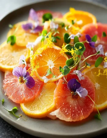 Starlit Citrus Carpaccio First Image First Image