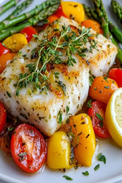 Lemon Herb Cod Papillote First Image First Image