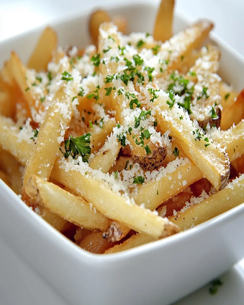 Truffle Parmesan Fries: The Best Indulgent Snack Ever! 6