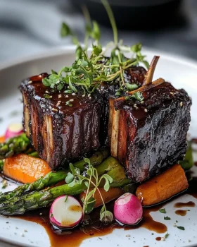 Obsidian Glazed Short Rib First Image First Image