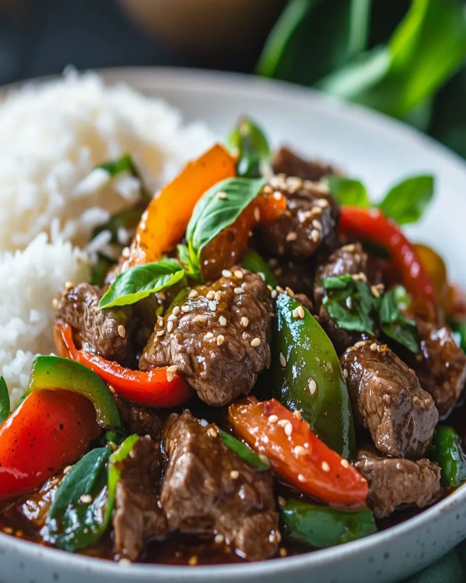 Thai Basil Beef: Irresistibly Savory & Fast Homemade Delight 8