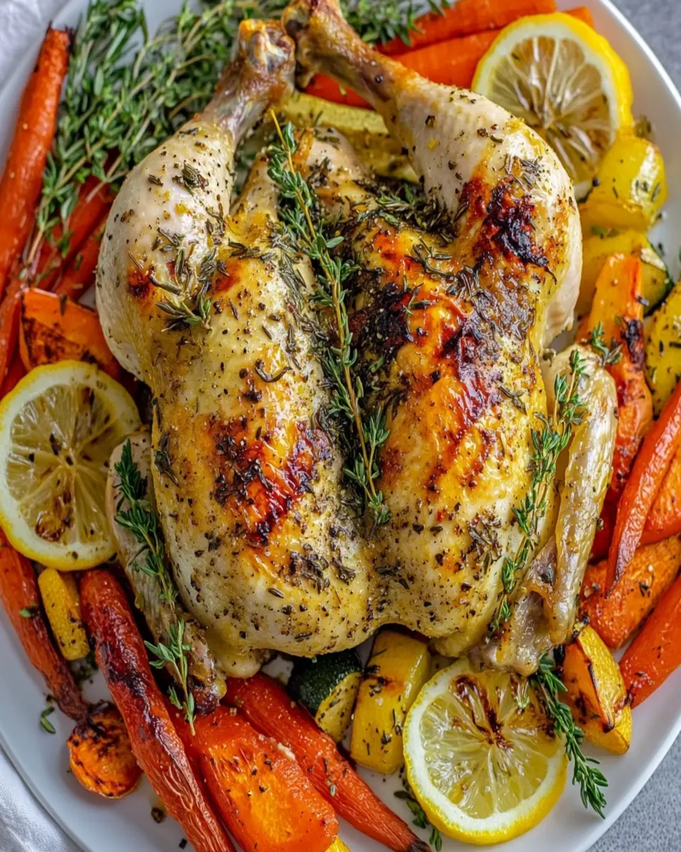 Lemon Herb Spatchcock: The Juiciest Chicken You'll Ever Make 8