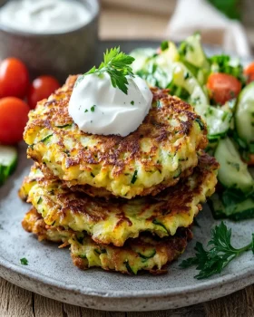 Zucchini Fritters First Image First Image