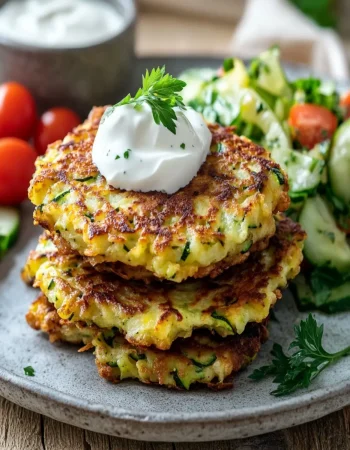 Zucchini Fritters First Image First Image