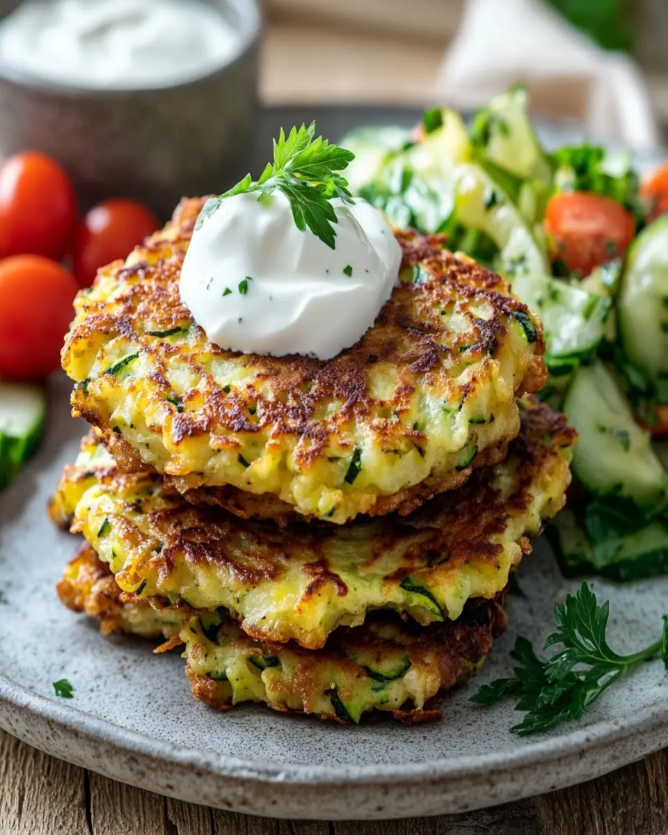 Zucchini Fritters First Image First Image