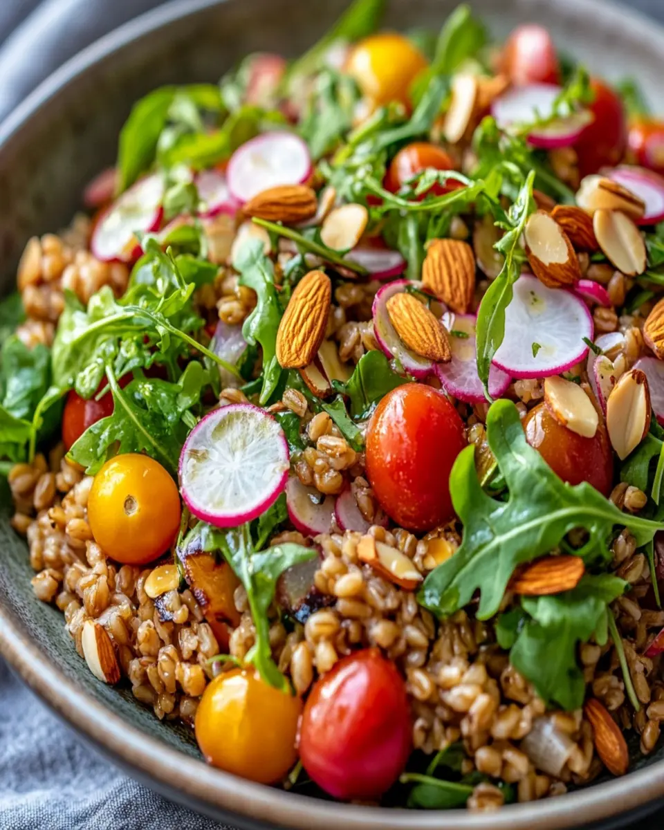 Cinder-Toasted Farro Salad First Image First Image