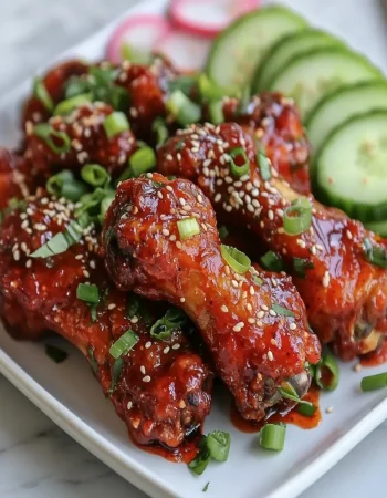 Gochujang Chicken Wings First Image First Image