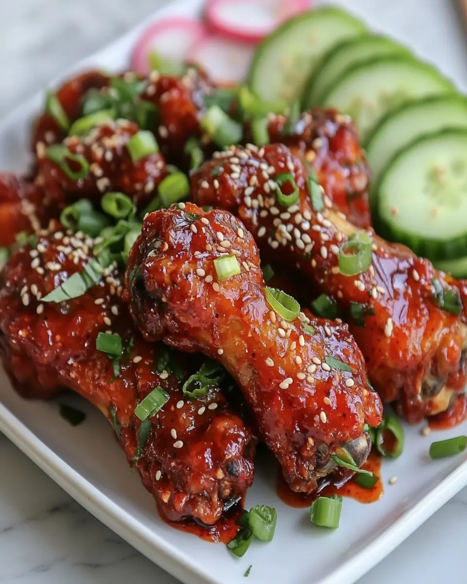 Gochujang Chicken Wings First Image First Image