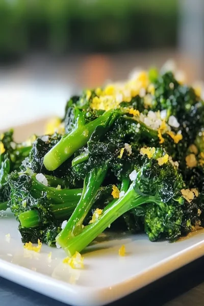 Wilted Crown Broccoli Rabe First Image First Image