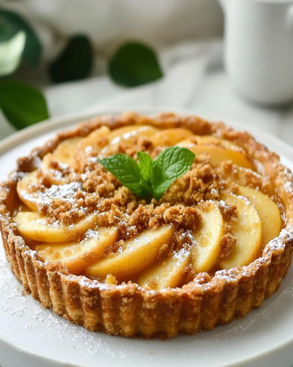 Apple Crisp Tart: Irresistibly Sweet and Easy to Make! 9 opvn0qkgarz4umdeo4ac