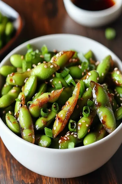 Crispy Garlic Edamame: The Best Snack You'll Ever Make 25 Crispy Garlic Edamame First Image First Image