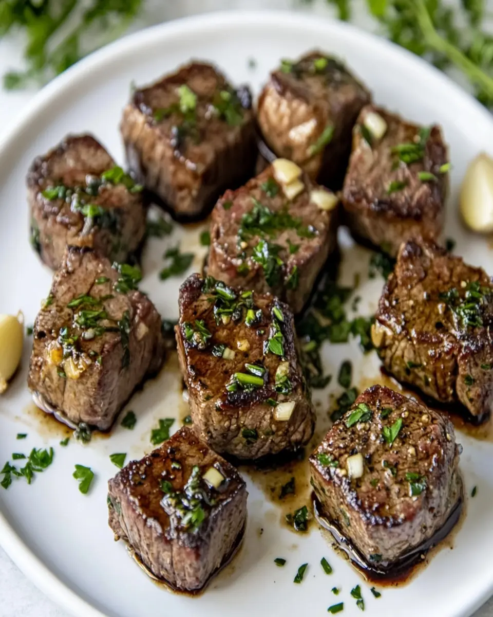 Garlic Butter Steak Bites: Juicy, Simple Bliss at Home 8