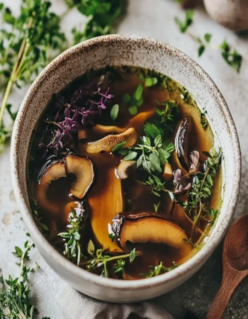 Petrified Wood Mushroom Broth First Image First Image