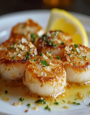 Garlic Parmesan Scallops First Image First Image