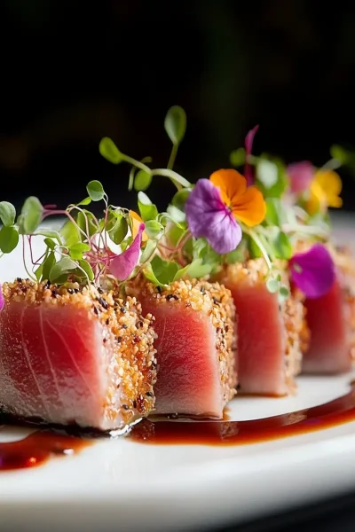 Ember Seed Crusted Tuna First Image First Image