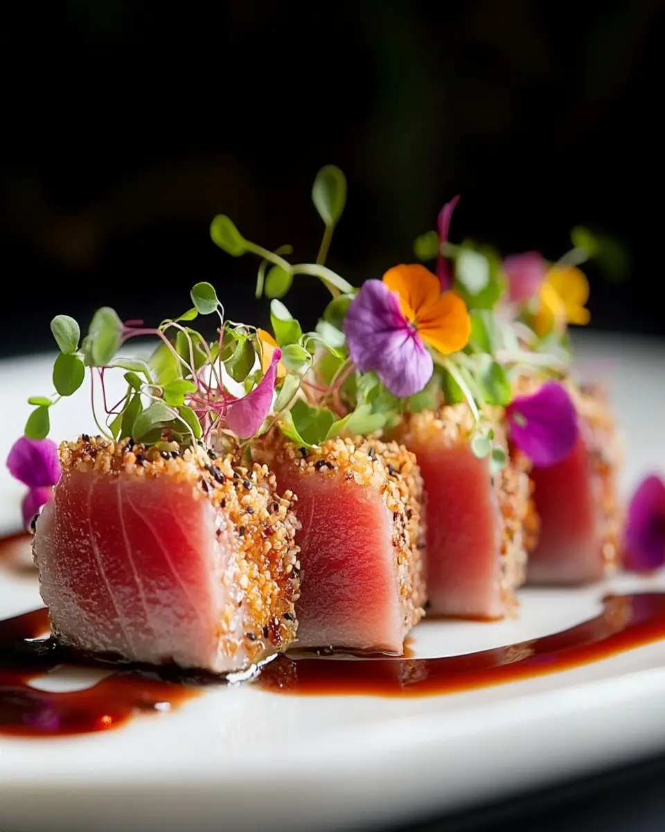 Ember Seed Crusted Tuna First Image First Image