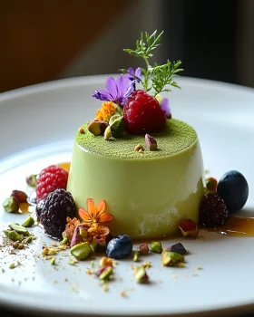 Velvet Moss Panna Cotta First Image First Image