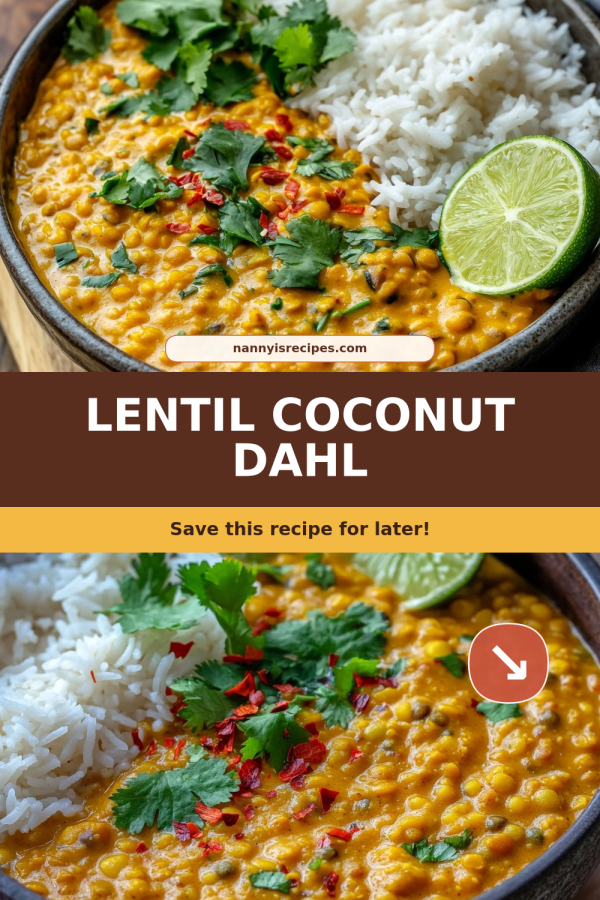 Lentil Coconut Dahl: Creamy Comfort You’ll Crave Again! 10 render job 107a0170109b426eb0d3