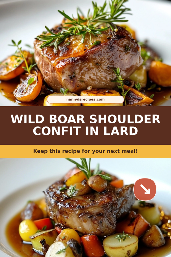 Wild Boar Shoulder Confit: Indulgent Flavor in Every Bite 7 render job 1ea52d49ae304be29d19
