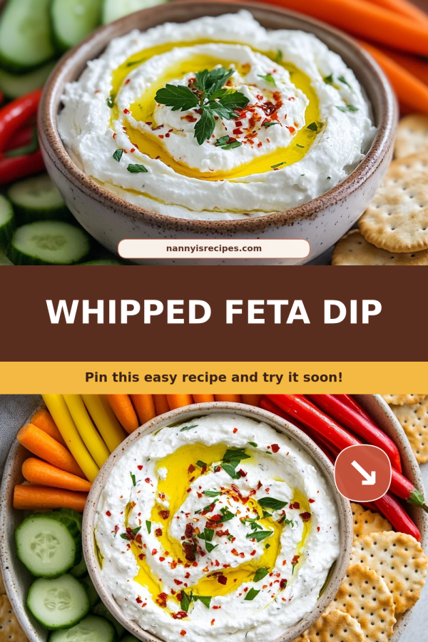 Whipped Feta Dip: Irresistibly Creamy and Easy Appetizer! 10 render job 28849324eab74700b8e9