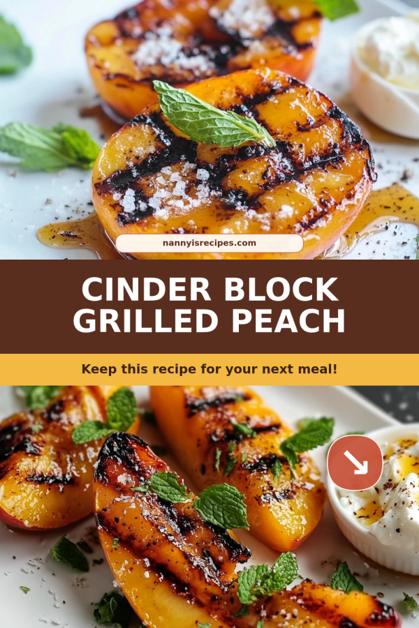 Cinder Block Grilled Peach: Irresistibly Juicy Summer Bliss 11 render job 6bb0d8fe6c034201b8cb