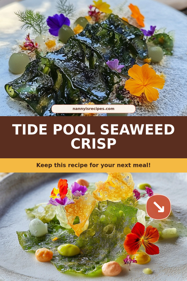 Tide Pool Seaweed Crisp: Irresistibly Crunchy Delight Awaits 11 render job 7cf611fad4974966a23c