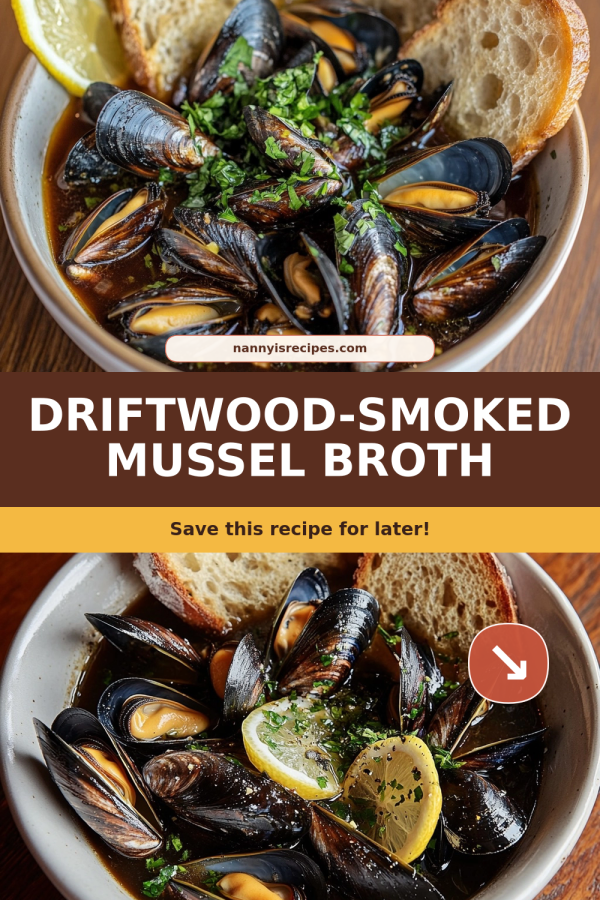 Driftwood-Smoked Mussel Broth: An Irresistibly Bold Delight 10 render job 885483efe42f483eb446